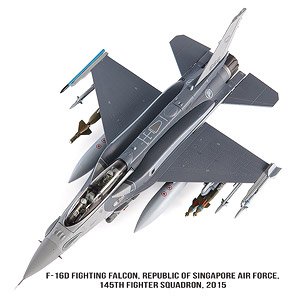 F-16D シンガポール空軍 145th FS 2015 (完成品飛行機)