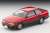 TLV-N304a トヨタ カローラレビン 2ドア GT-APEX 85年式 (赤/黒) (ミニカー) 商品画像1