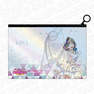 ラブライブ！スーパースター!! オーロラクリアポーチ 唐可可 ジューンブライド ver (キャラクターグッズ)