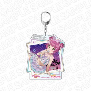 ラブライブ！スクールアイドルフェスティバル ALL STARS デカキーホルダー 天王寺璃奈 ロイヤルナイトプール ver (キャラクターグッズ)