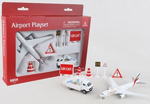 プレイセット エミレーツ 10pcs (完成品飛行機)