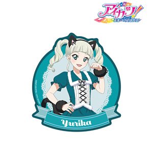 アイカツ！ 10th STORY ～未来へのSTARWAY～ 描き下ろしイラスト 藤堂ユリカ アニマルコーデver. トラベルステッカー (キャラクターグッズ)