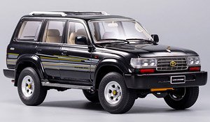 Toyota Land Cruiser VX-R(LC80) Black (Diecast Car)