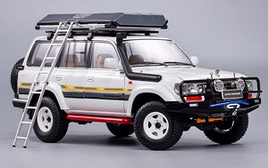 Toyota Land Cruiser VX-R(LC80) Refitted White (ミニカー)