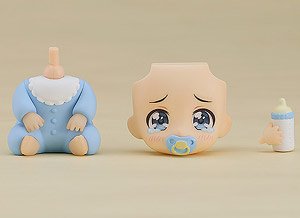 ねんどろいどもあ きせかえ赤ちゃんセット ブルー (フィギュア)