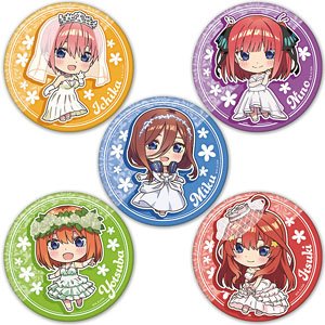 [The Quintessential Quintuplets] Trading Can Badge Vol.4 (Set of 5) (Anime Toy)