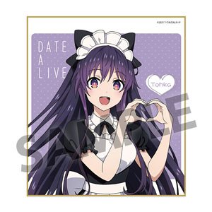 デート・ア・ライブIV 描き下ろしミニ色紙 夜刀神十香 メイド ver. (キャラクターグッズ)