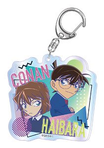 名探偵コナン オーロラアクリルキーホルダー ペア 江戸川コナン＆灰原哀 (キャラクターグッズ)