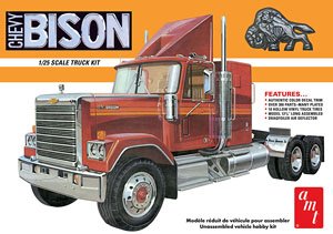 シボレー バイソン コンベンショナル トラクター (プラモデル)
