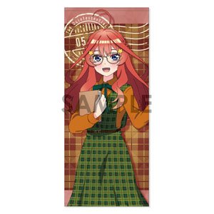 The Quintessential Quintuplets 3 Face Towel -British Style- 5. Itsuki Nakano (Anime Toy)