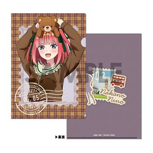 五等分の花嫁∽ クリアファイル～British Style～ 2.中野二乃 (キャラクターグッズ)