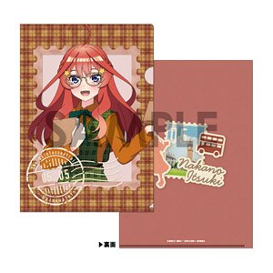 五等分の花嫁∽ クリアファイル～British Style～ 5.中野五月 (キャラクターグッズ)