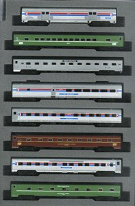 Amtrak(R) `Rainbow Era` Train Eight Car Set (8-Car Set) (Model Train)