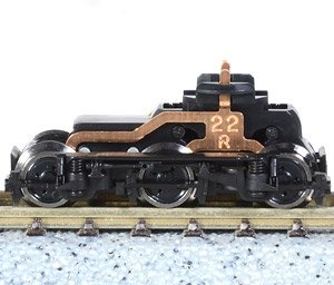 [ 6810 ] Power Bogie Type DT132A (Black Wheels) (1 Piece) (Model Train)