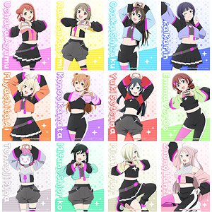ラブライブ！虹ヶ咲学園スクールアイドル同好会 ブロマイドコレクション (12個セット) (キャラクターグッズ)