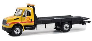 International Durastar 4400 Flatbed Truck - Shell Oil `Shell Roadside Service 24 Hour` (Diecast Car)