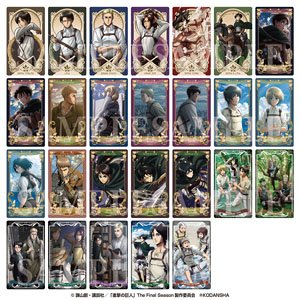 TVアニメ「進撃の巨人」 アルカナカードコレクション (9個セット) (キャラクターグッズ)