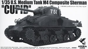 U.S. Medium Tank M4 Composite Shaman `Cupid` (Plastic model)