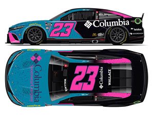 Bubba Wallace #23 Colombia Sports Wear TOYOTA Camry NASCAR 2023 (Diecast Car)
