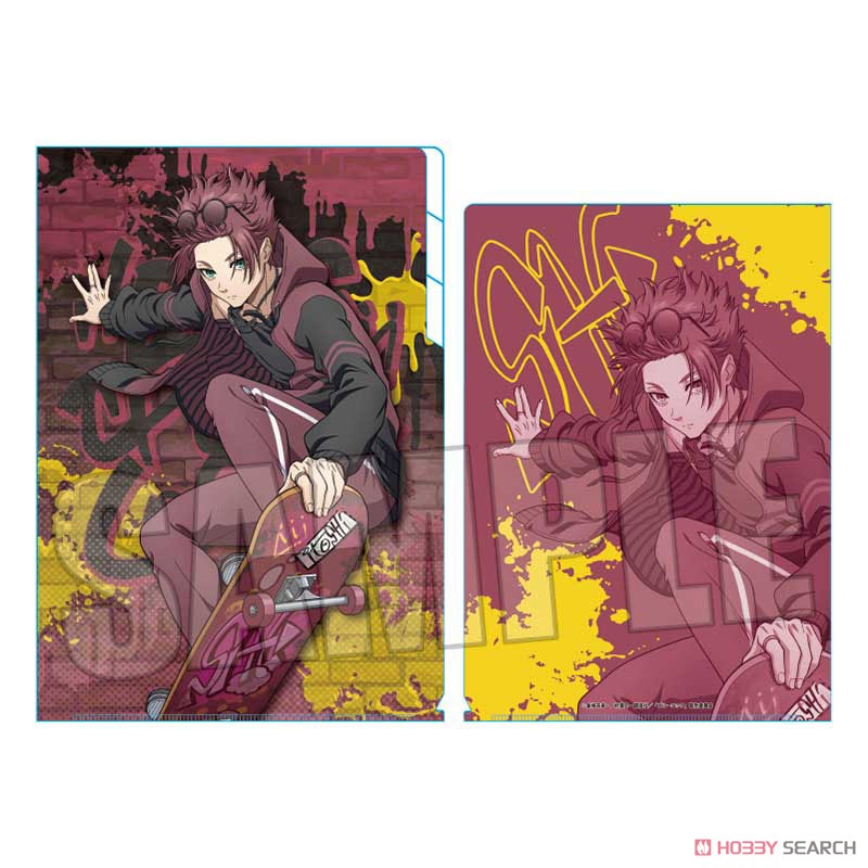 クリアファイル3ポケット Part2 ブルーロック 糸師冴 スケーターver. (キャラクターグッズ) 商品画像1