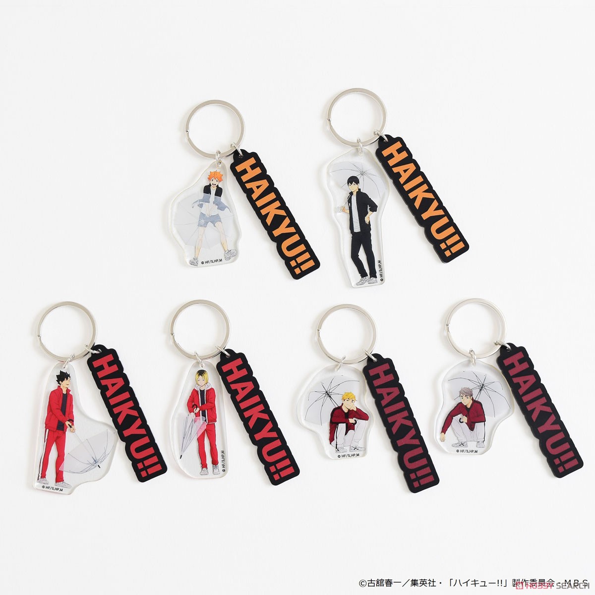 Haikyu!! Twin Acrylic Key Ring Rain Tetsuro Kuroo (Anime Toy) Other picture1