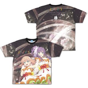 Hasu no Sora Jogakuin School Idol Club Cerise Bouquet Double Sided Full Graphic T-Shirt XL (Anime Toy)