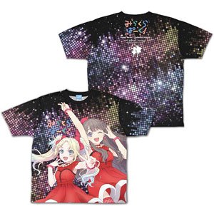 Hasu no Sora Jogakuin School Idol Club Mira-Cra Park! Double Sided Full Graphic T-Shirt S (Anime Toy)
