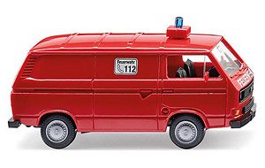 (HO) VW T3 ボックスワゴン 消防車両 (鉄道模型)