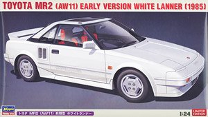 トヨタ MR2 (AW11) 前期型 ホワイトランナー (プラモデル)