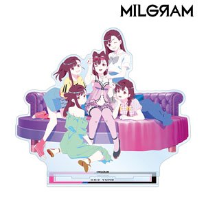 Milgram MV Big Acrylic Stand Yuno [Tear Drop] (Anime Toy)