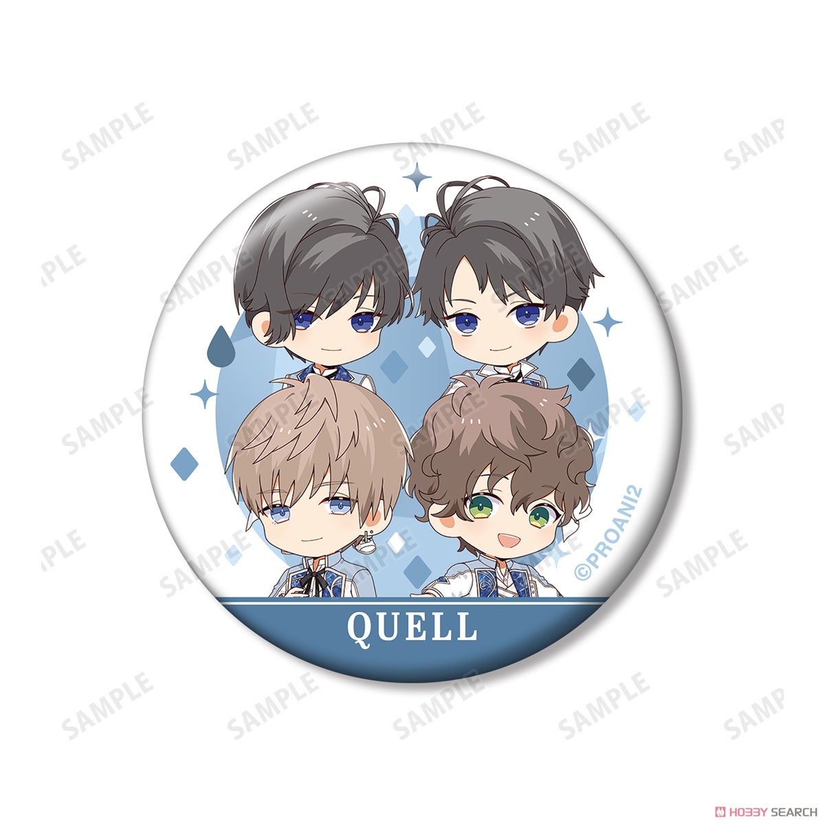 TSUKIPRO THE ANIMATION 2 QUELL 缶バッジ付きプチ缶ケース (キャラクターグッズ) 商品画像3