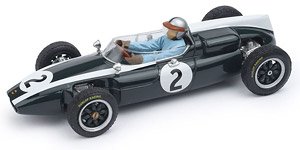 クーパー T53 1960年イギリスGP 4位 #2 B.Mclaren ドライバーフィギュア付 (ミニカー)