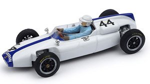 クーパー T53 1961年ベルギーGP #44 M.Gregory ドライバーフィギュア付 (ミニカー)
