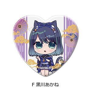 【推しの子】 ハート型缶バッジ F (黒川あかね) (キャラクターグッズ)