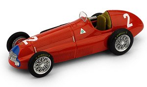 Alfa Romeo 158 1950 British & Europe GP Winner #2 NINO FARINA (Diecast Car)