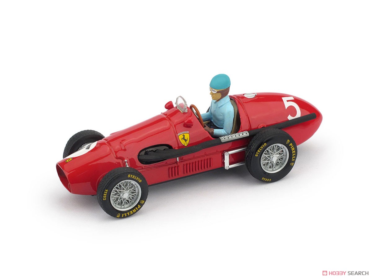 フェラーリ 500 F2 1953年イギリスGP 優勝 #5 A.Ascari ドライバーフィギュア付 (ミニカー) 商品画像1