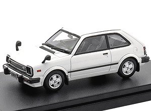 Honda CIVIC CX (1979) ホワイト (ミニカー)