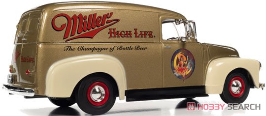 1951 GMC デリバリー `Miller High Life` ゴールド ムーンレディ フィギュア付き (ミニカー) 商品画像2