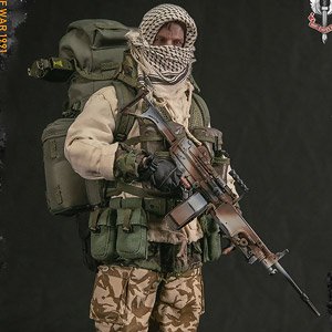 Dam Toy 1/6 British Army SAS Gunnar Gulf War 1991 (Fashion Doll)