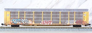 111 44 103 (N) 89ft Autorack BNSF #852068 (Model Train)