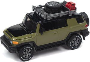 2007 トヨタ FJ クルーザー グリーン/ブラック (ミニカー)