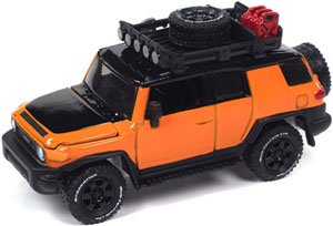 2007 トヨタ FJ クルーザー オレンジ/ブラック (ミニカー)
