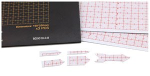 Plastic Plate For Model Modification - 0.8mm (3 Pieces) (Hobby Tool)