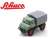 Unimog U406 resedagreen/red rims (ミニカー) 商品画像1