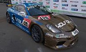 Porsche 718 Cayman GT4 Clubsport No.420 Four Motors Bioconcept Winner AT 24H Nurburgring 2023 (ミニカー)
