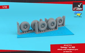 Vomag 7 or 660 wheels (for Roden) (Plastic model)