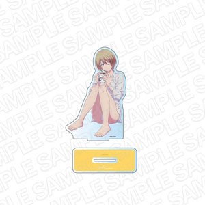[Megami no Cafe Terrace] Big Acrylic Stand Akane Hououji Y Shirt Ver. (Anime Toy)