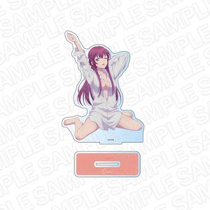 [Megami no Cafe Terrace] Big Acrylic Stand Ouka Makusawa Y Shirt Ver. (Anime Toy)