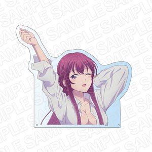 『女神のカフェテラス』 特大ダイカットアクリルボード 幕澤桜花 Yシャツ ver. (キャラクターグッズ)