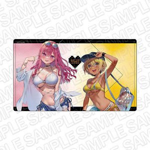 I Want To Be Praised By Gal Gamer. Rubber Desk Mat Swimwear Ver. (Anime Toy)